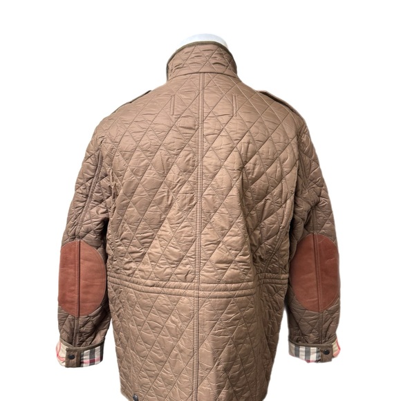 Burberry Tan Quilted Men's Puffer Coat - Picture 3 of 5